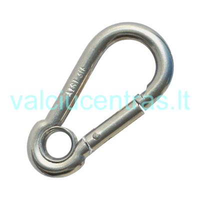 N. Plieno karabinas su kilpa - įvairių dydžių